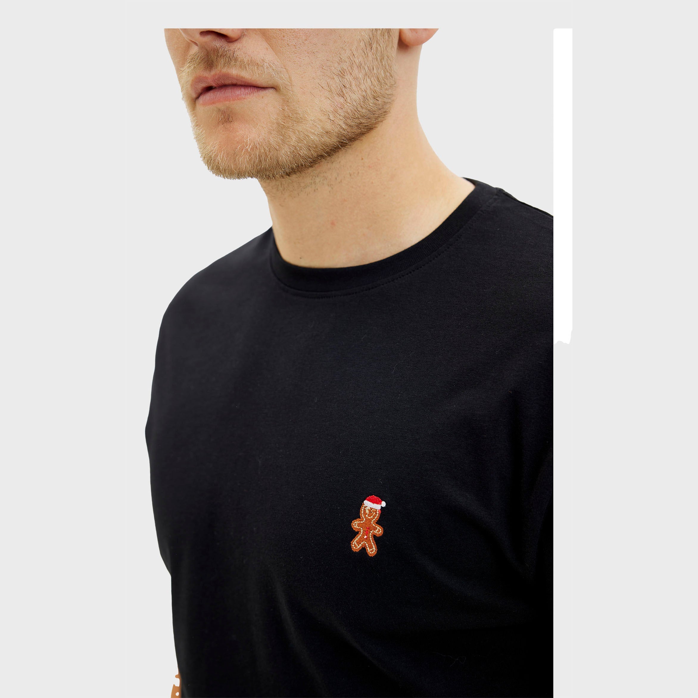 The Christmas cookie t-shirt svart - Herre